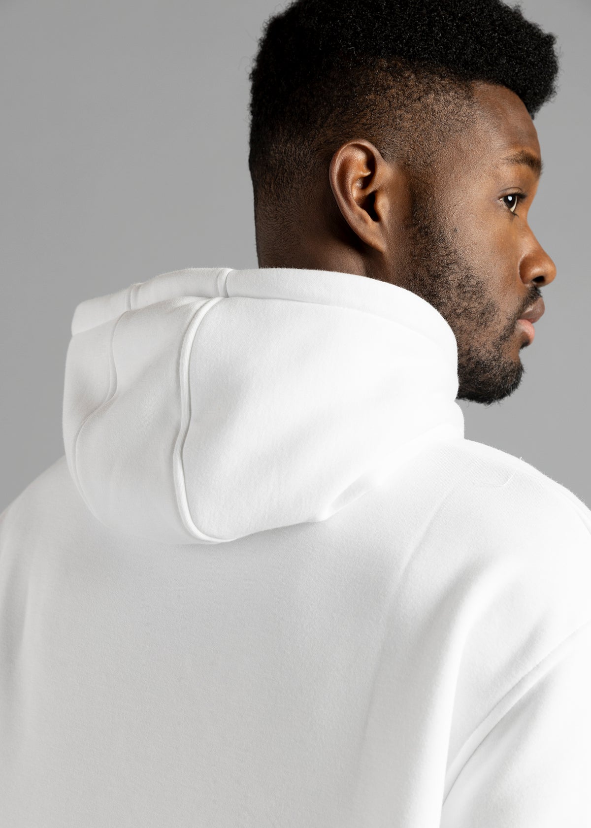  All-White Hoodie