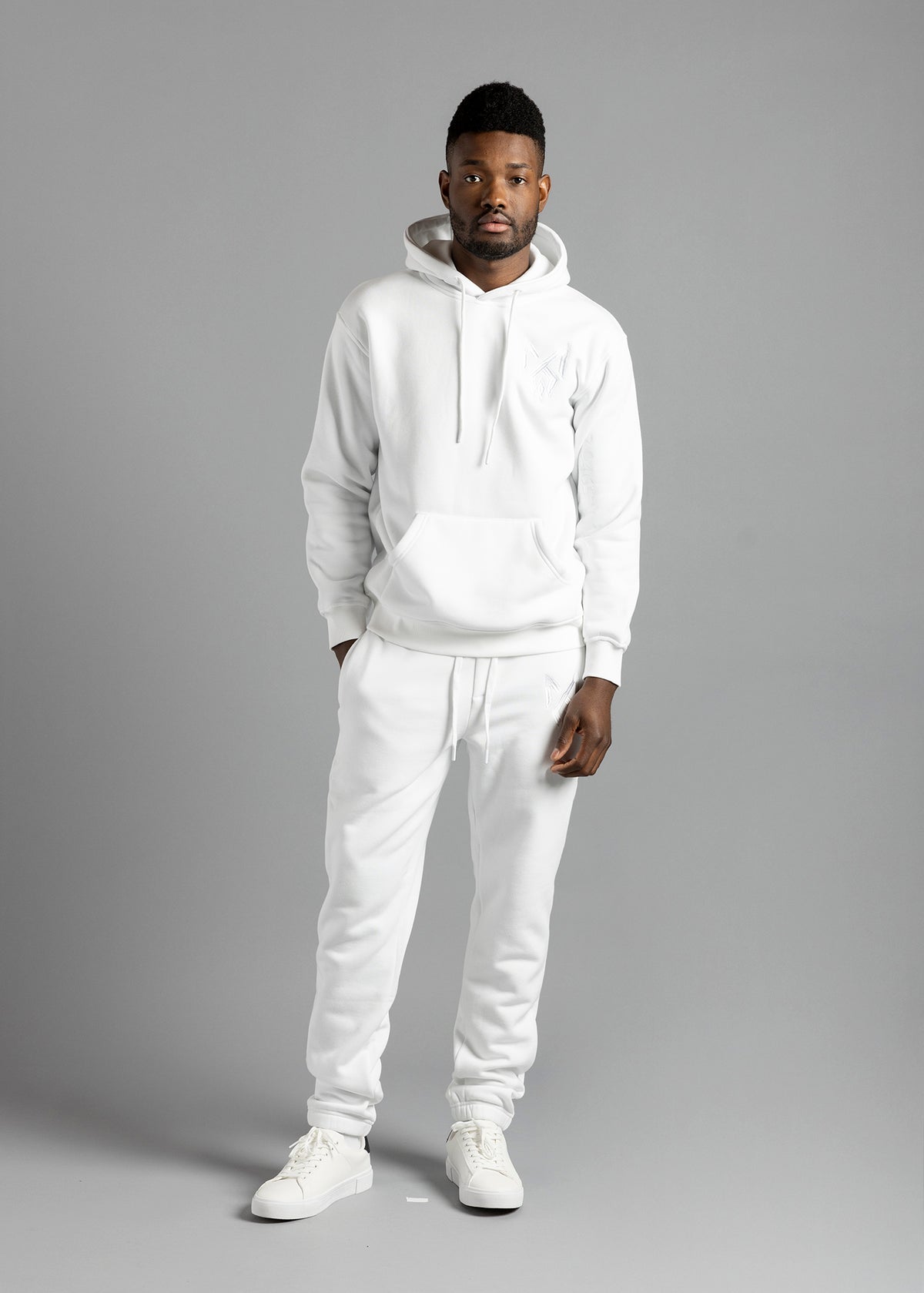 Basic White Hoodie