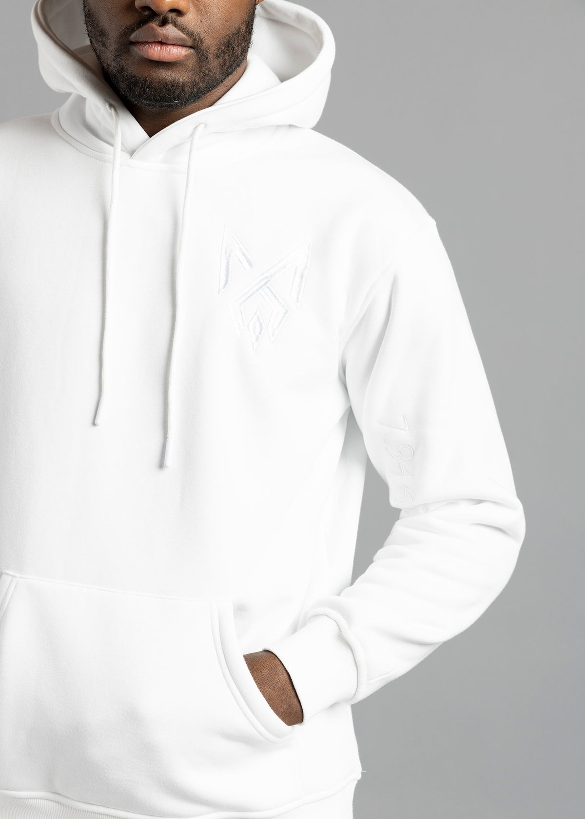 All-White High-Quality Hoodie