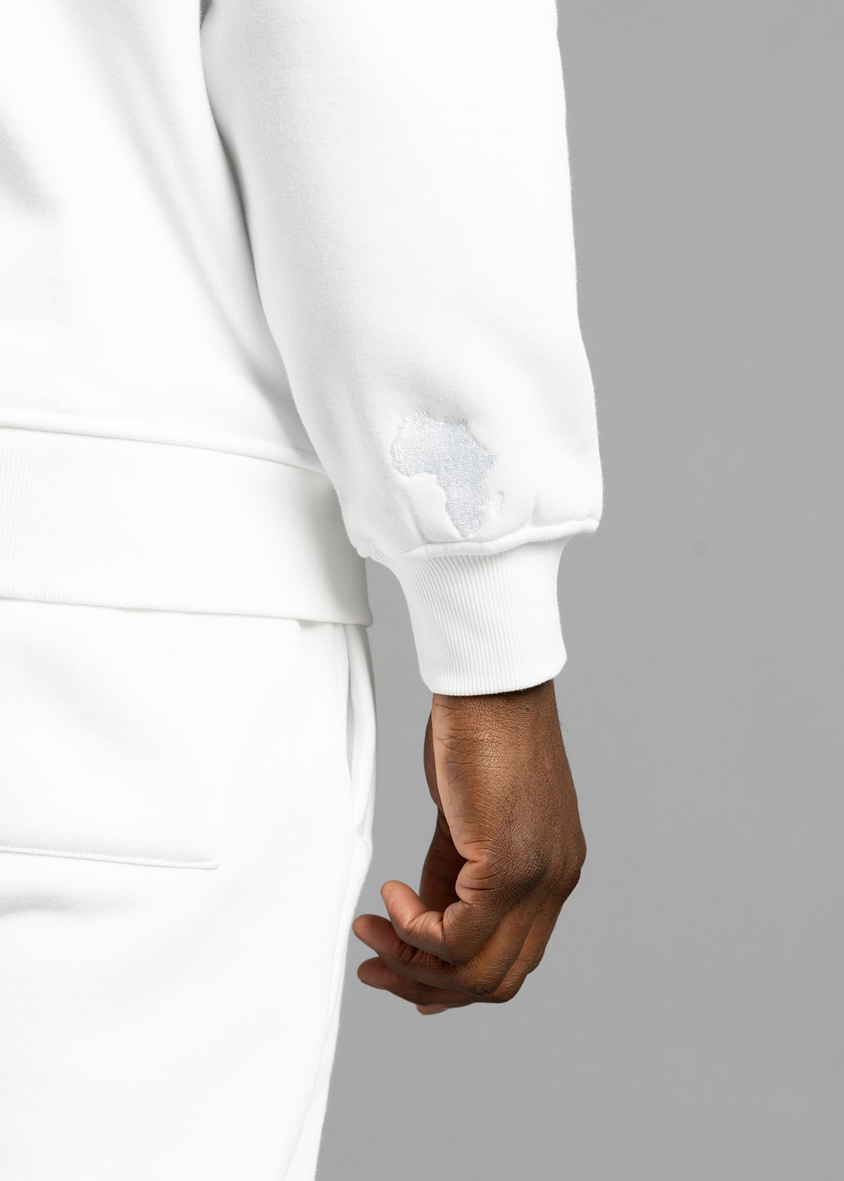All-White Essential Hoodie